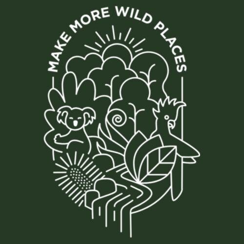 Make more wild places - Men's/Unisex Tee Design