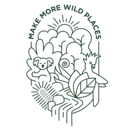 Organic Make more wild places - Woman's Tee Design