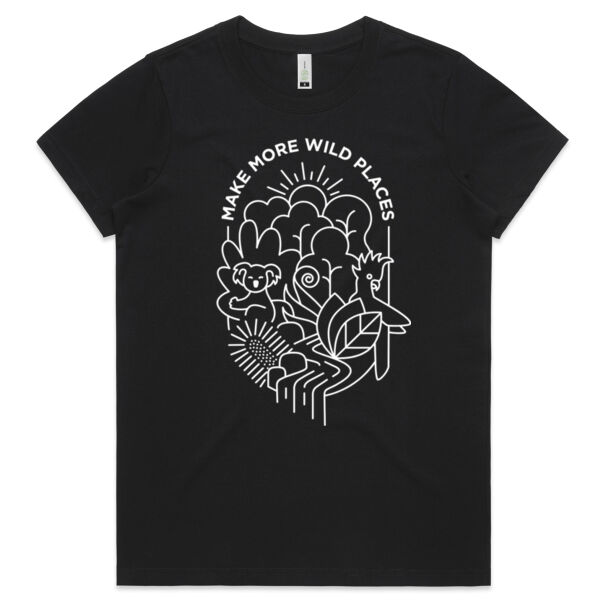 Organic Make More Wild Places - Woman's Tee Thumbnail