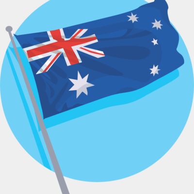 Australian Flag Thumbnail